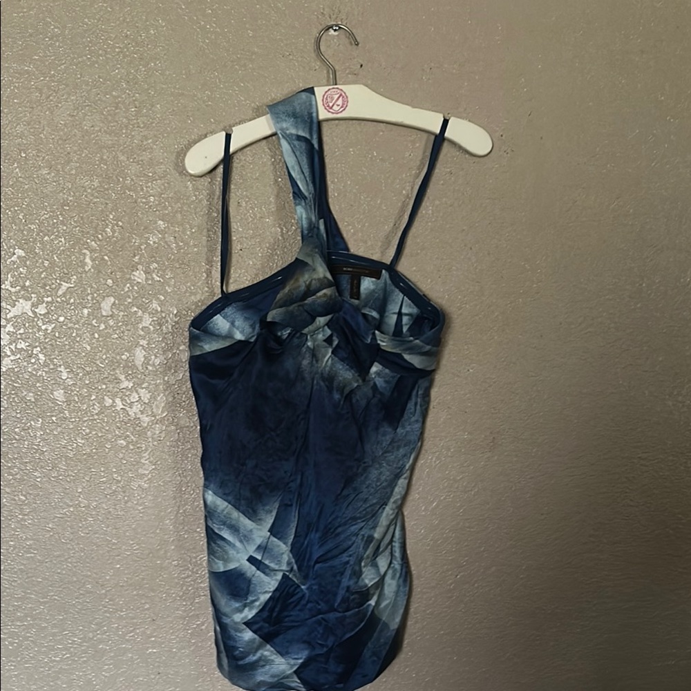 Bcbg generation xs blouse Blue Tie-Dye Women's Top
